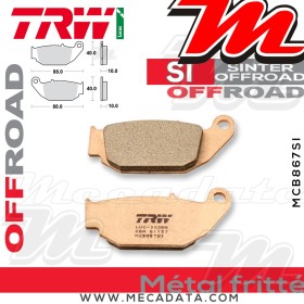 Plaquettes de frein ~ TRW Lucas MCB 867 SI