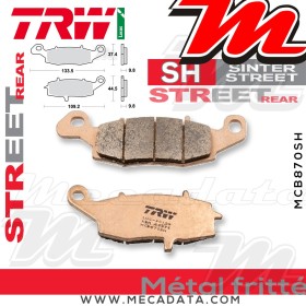 Plaquettes de frein ~ TRW Lucas MCB 870 SH