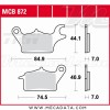 Plaquettes de frein ~ TRW Lucas MCB 872