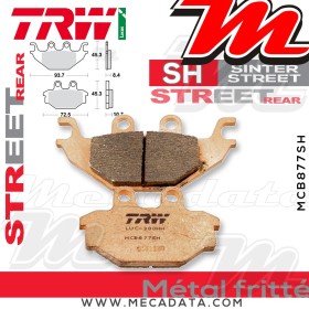 Plaquettes de frein ~ TRW Lucas MCB 877 SH