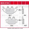 Plaquettes de frein ~ TRW Lucas MCB 877 SH