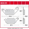 Plaquettes de frein ~ TRW Lucas MCB 879
