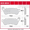 Plaquettes de frein ~ TRW Lucas MCB 885 SV