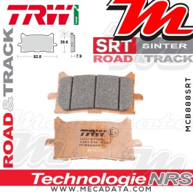 Plaquettes de frein ~ TRW Lucas MCB 888 SRT