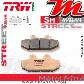 Plaquettes de frein ~ TRW Lucas MCB 894 SH