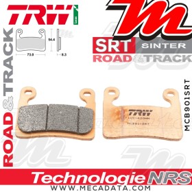 Plaquettes de frein ~ TRW Lucas MCB 901 SRT