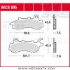 Plaquettes de frein ~ TRW Lucas MCB 895