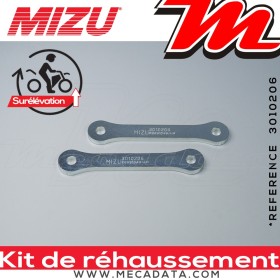 Kit de Rehaussement ~ TRIUMPH Tiger 800 XCA/ XCX/ XR/ T/ X ~ (C301A / C302A) 2018 - 2021 ~ Mizu + 30 mm