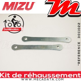 Kit de Rehaussement ~ TRIUMPH Street Triple R / RS ~ (HD04/ H801) 2020 - 2024 ~ Mizu + 25 mm