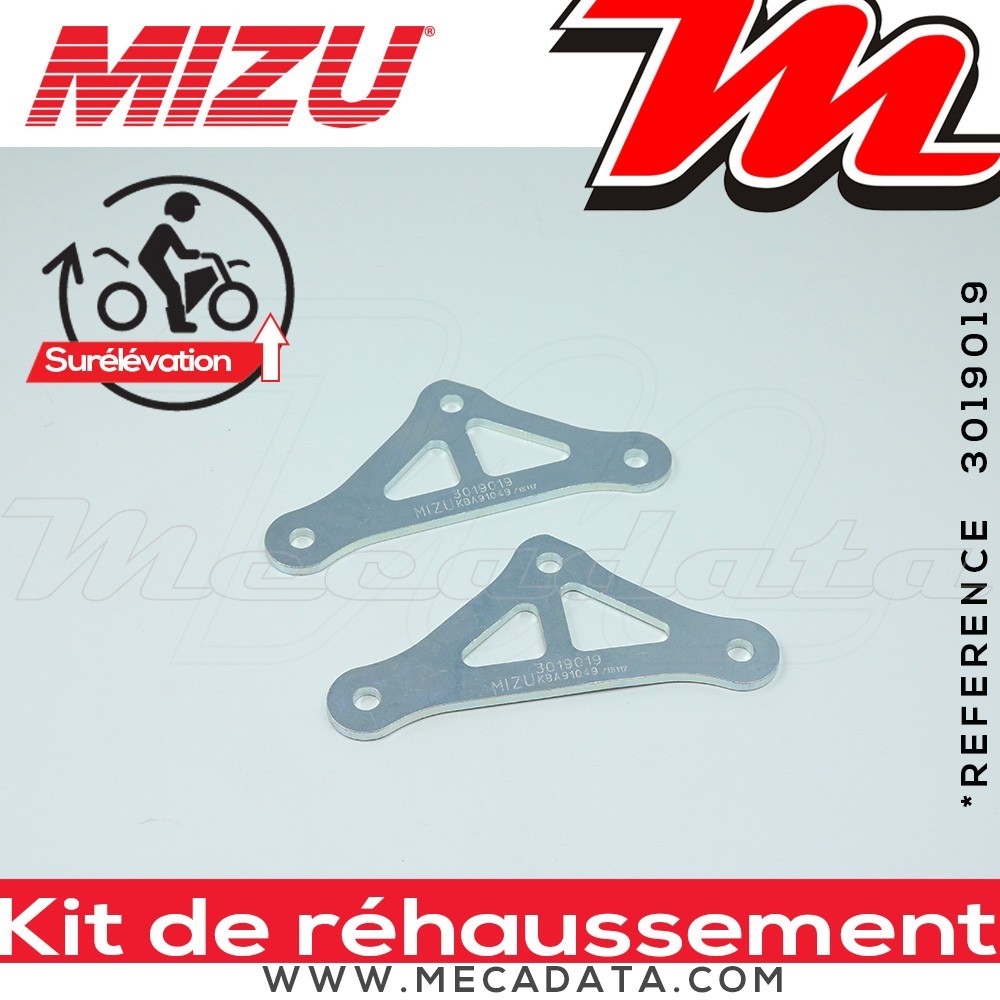 Kit de Rehaussement ~ KAWASAKI Z 900 RS ~ (ZR900K) 2021 - 2024 ~ Mizu + 30 mm