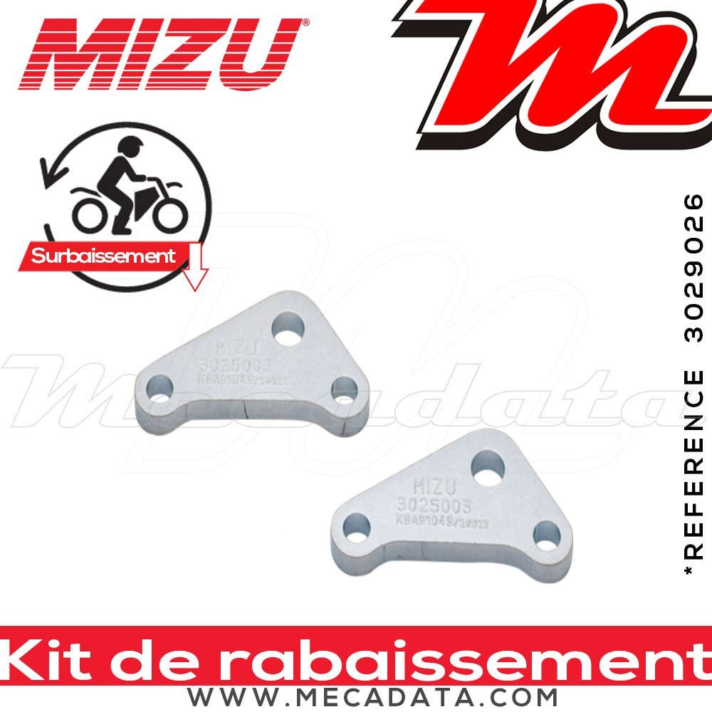 Kit Rabaissement ~ Vespa Sprint 125 3V iGet ~ ( MD1C ) 2020 - 2022 ~ Mizu - 30 mm