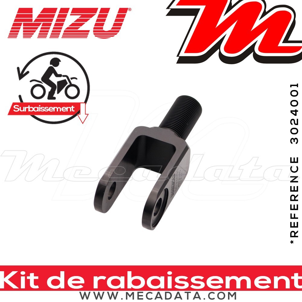 Kit Rabaissement ~ Aprilia RX 125 ~ ( KT ) 2021 - 2022 ~ Mizu - 35 mm