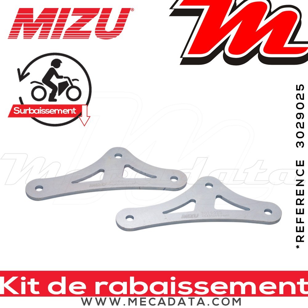 Kit Rabaissement ~ Kawasaki Versys 1000 ~ ( LZT00C ) 2019 - 2022 ~ Mizu - 25 mm