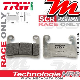 Plaquettes de frein ~ TRW Lucas MCB 901 SCR