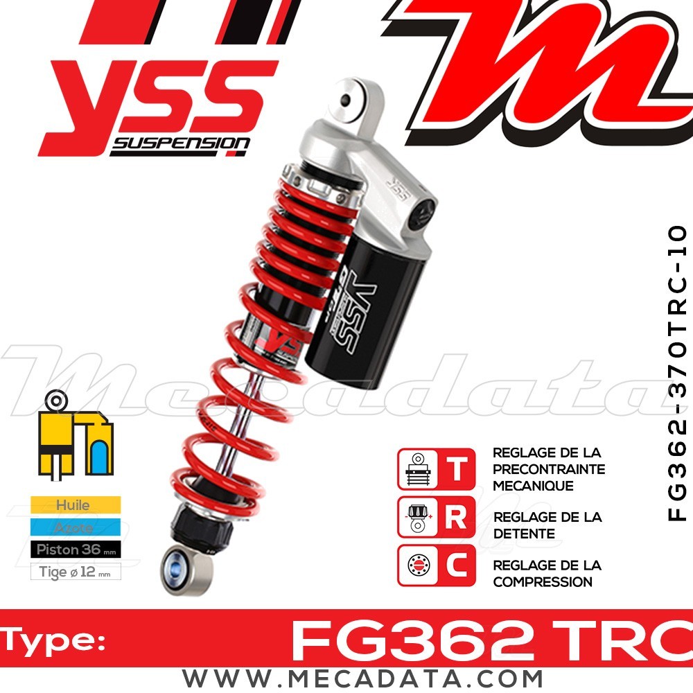 Amortisseur ~ YSS FG362-370TRC-10-858