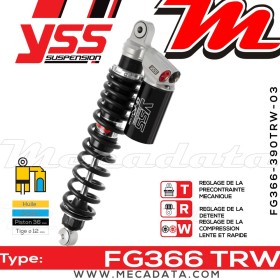 Amortisseur ~ YSS FG366-390TRW-03-888