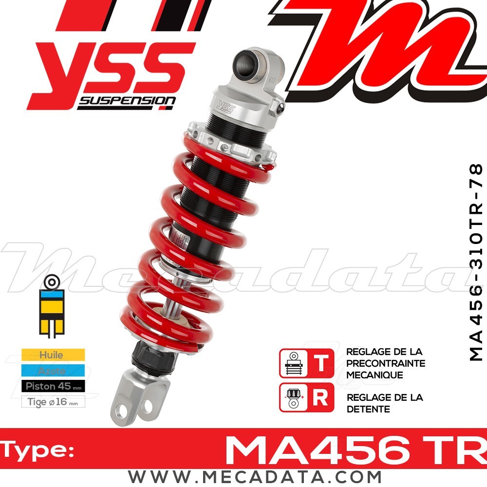 Amortisseur ~ YSS MA456-310TR-78-85