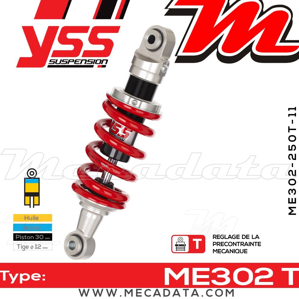 Amortisseur ~ YSS ME302-250T-11-85