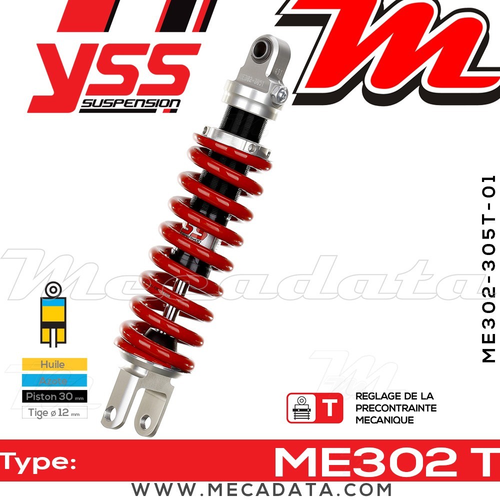 Amortisseur ~ YSS ME302-305T-01-85