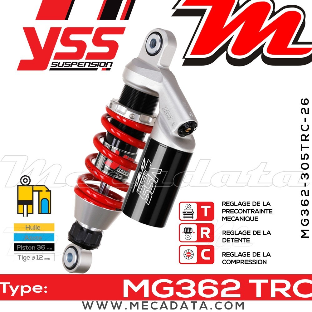 Amortisseur ~ YSS MG362-305TRC-26-858