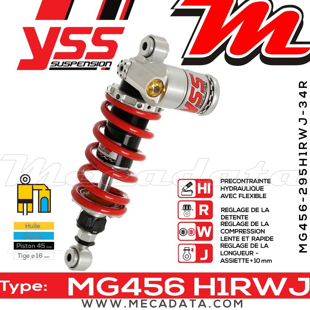 Amortisseur ~ YSS MG456-295H1RWJ-34R