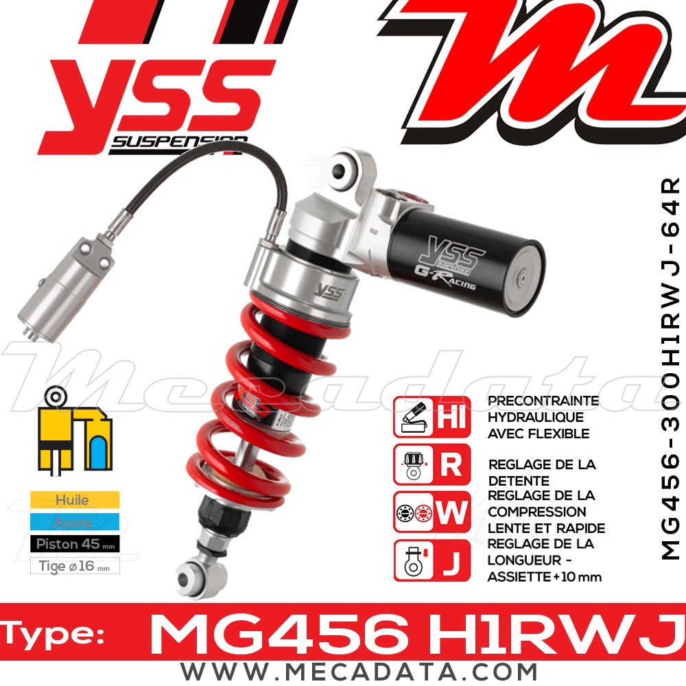 Amortisseur ~ YSS MG456-300H1RWJ-64R