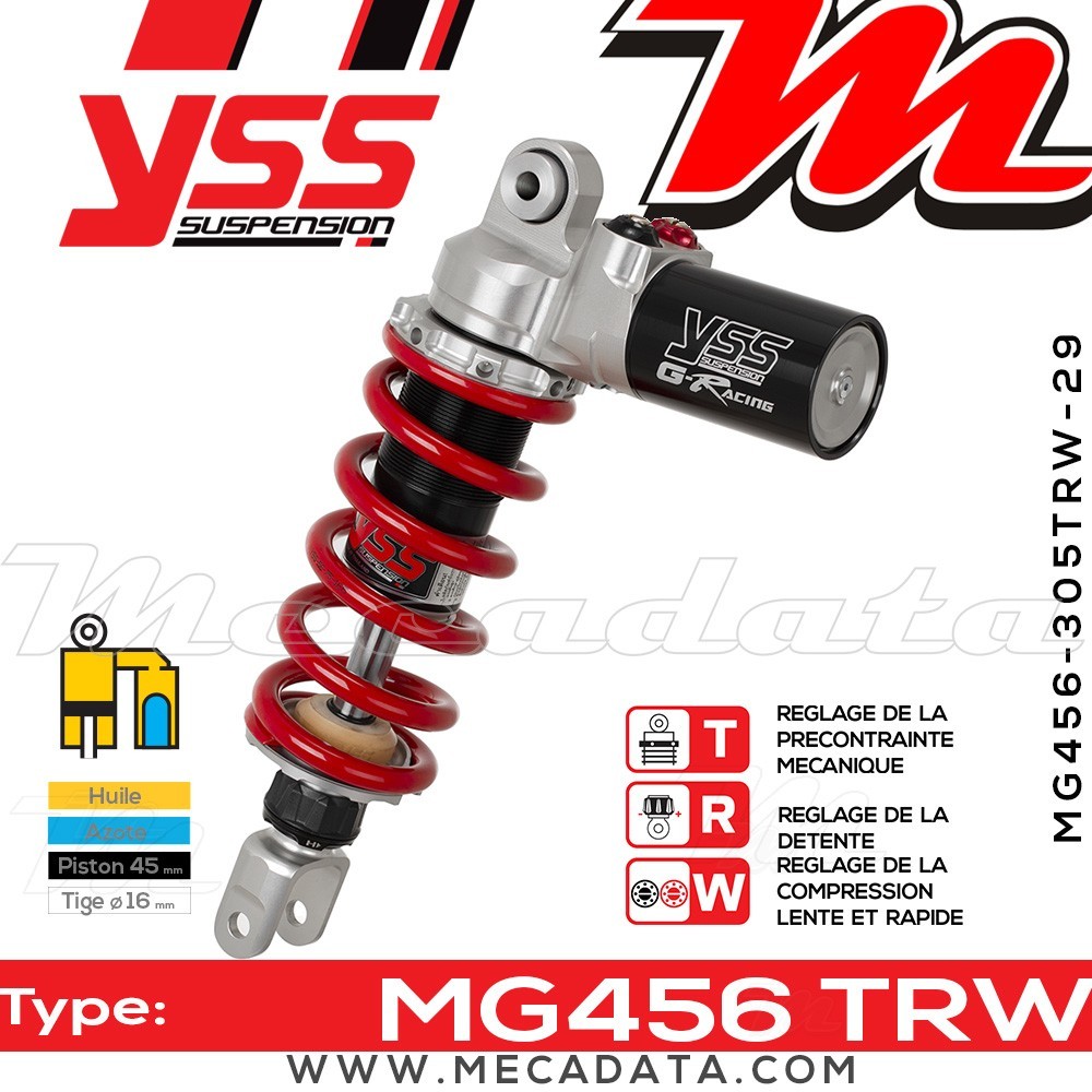 Amortisseur ~ YSS MG456-305TRW-29-858