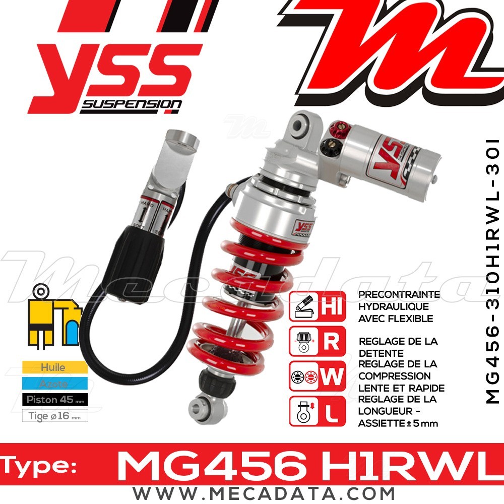Amortisseur ~ YSS MG456-310H1RWL30I858