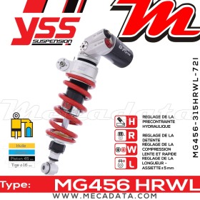 Amortisseur ~ YSS MG456-315HRWL72I-858