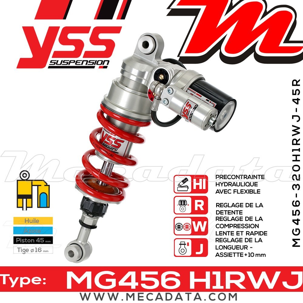 Amortisseur ~ YSS MG456-320H1RWJ-45R