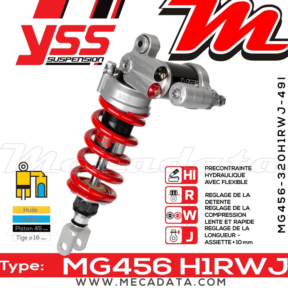 Amortisseur ~ YSS MG456-320H1RWJ49I858