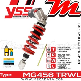 Amortisseur ~ YSS MG456-325TRWL10I-858