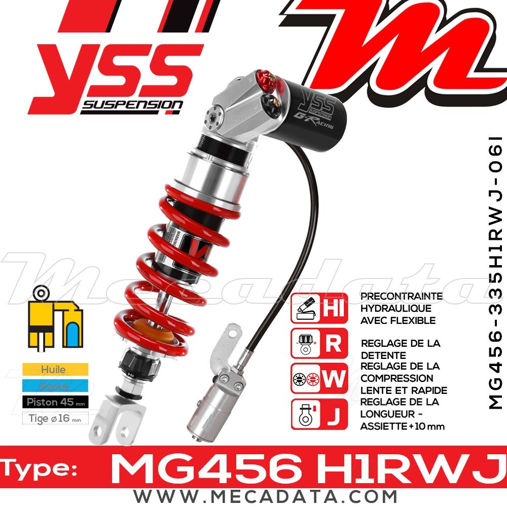 Amortisseur ~ YSS MG456-335H1RWJ06I858