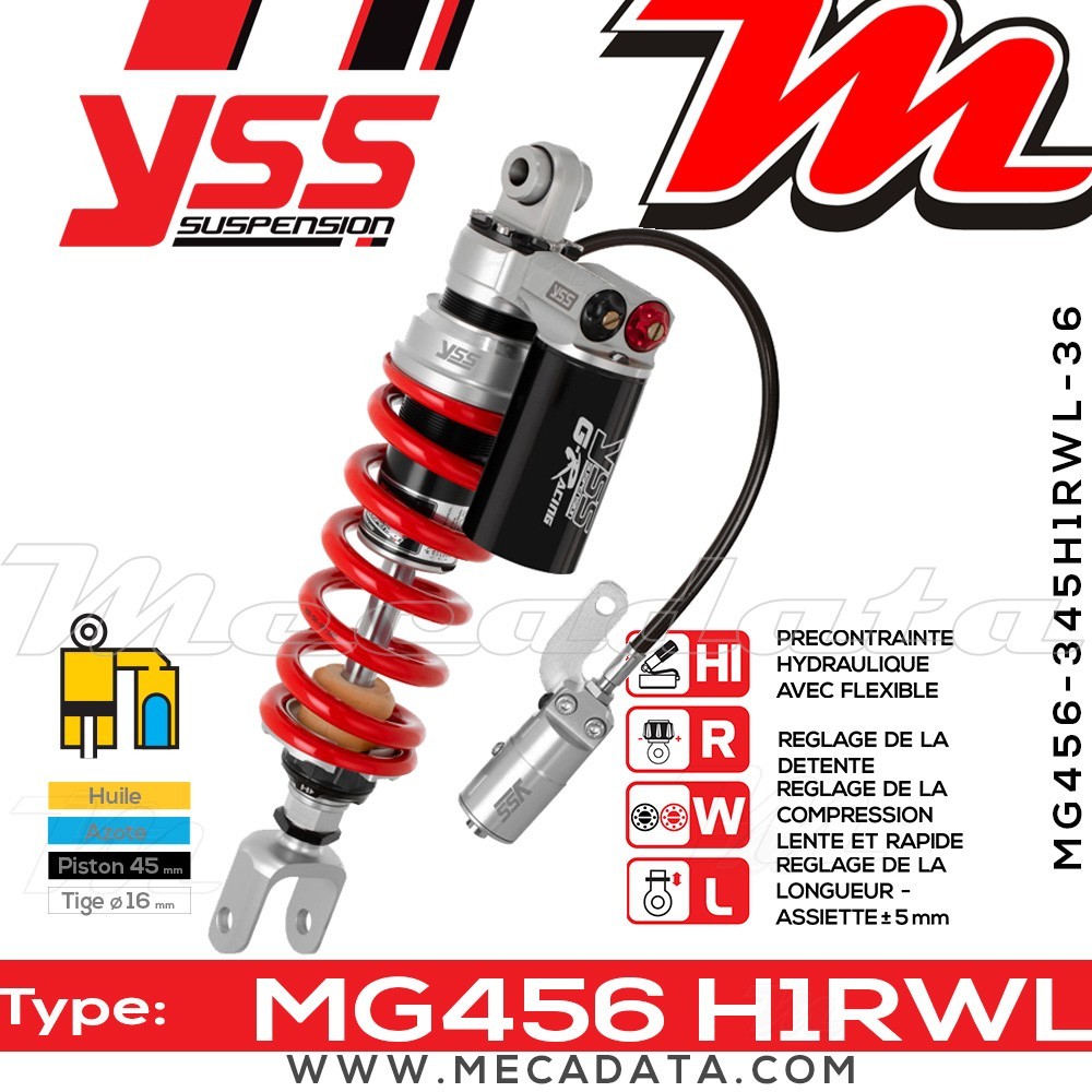 Amortisseur ~ YSS MG456-345H1RWL36-858
