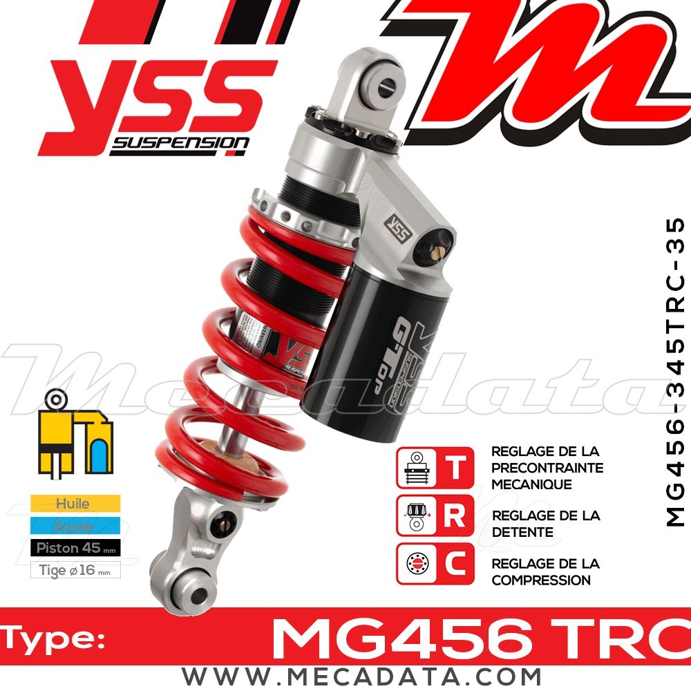 Amortisseur ~ YSS MG456-345TRC-35-858