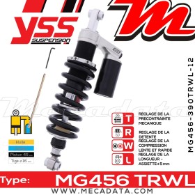 Amortisseur ~ YSS MG456-390TRWL-12-888