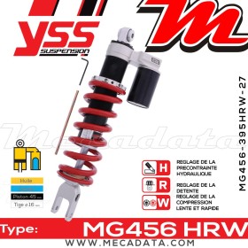 Amortisseur ~ YSS MG456-395HRW-27-858