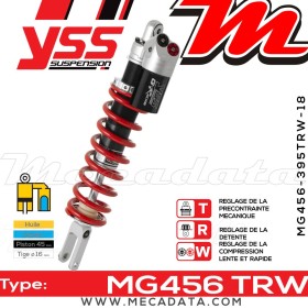 Amortisseur ~ YSS MG456-395TRW-18-858F