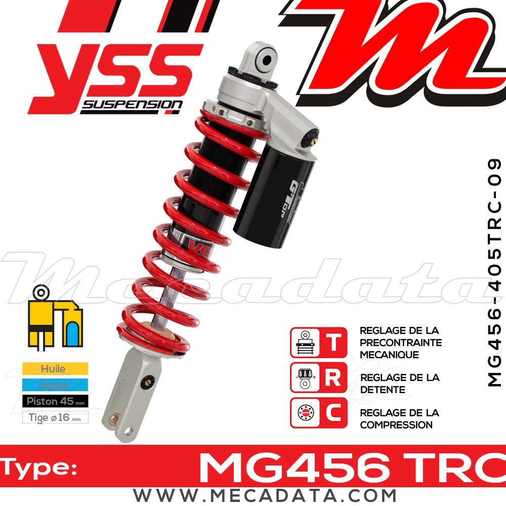 Amortisseur ~ YSS MG456-405TRC-09-858 