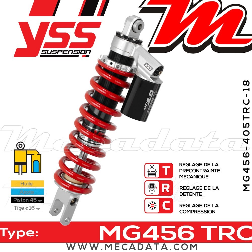 Amortisseur ~ YSS MG456-405TRC-18-858