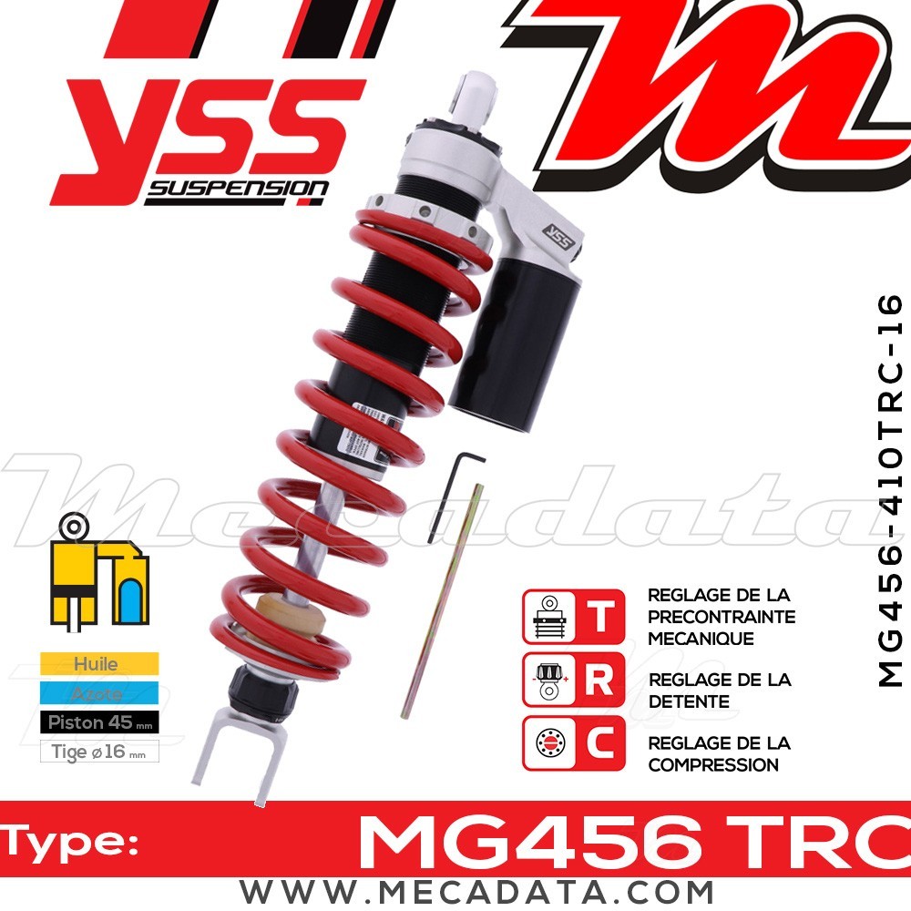 Amortisseur ~ YSS MG456-410TRC-16-858