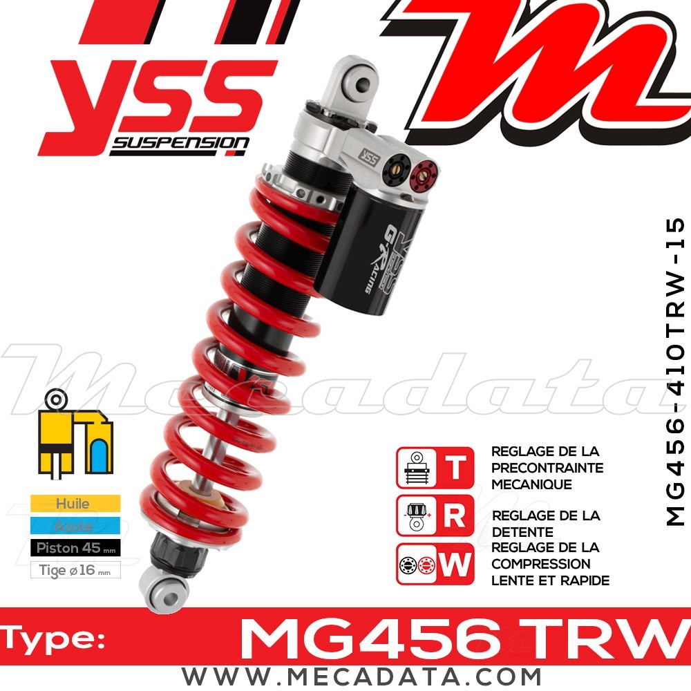Amortisseur ~ YSS MG456-410TRW-15-858