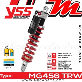 Amortisseur ~ YSS MG456-460TRW-09-858F