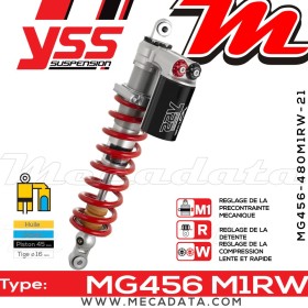 Amortisseur ~ YSS MG456-480M1RW-21-FR