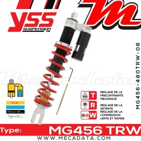 Amortisseur ~ YSS MG456-480TRW-08-858F