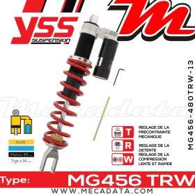 Amortisseur ~ YSS MG456-480TRW-13-858F