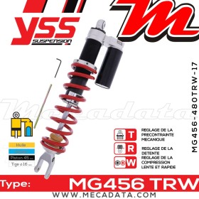 Amortisseur ~ YSS MG456-480TRW-17-858F