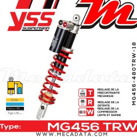Amortisseur ~ YSS MG456-480TRW-18-858F