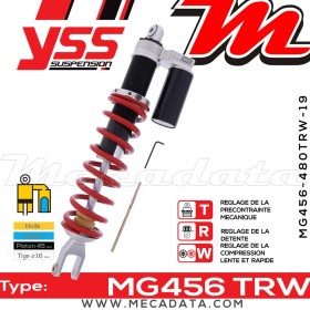Amortisseur ~ YSS MG456-480TRW-19-858F