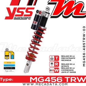 Amortisseur ~ YSS MG456-485TRW-03-858F